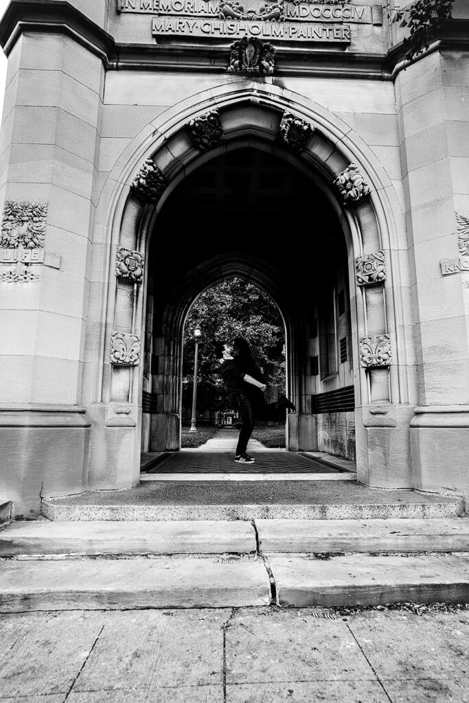 Engagement session in Cleveland | Portrait of couple